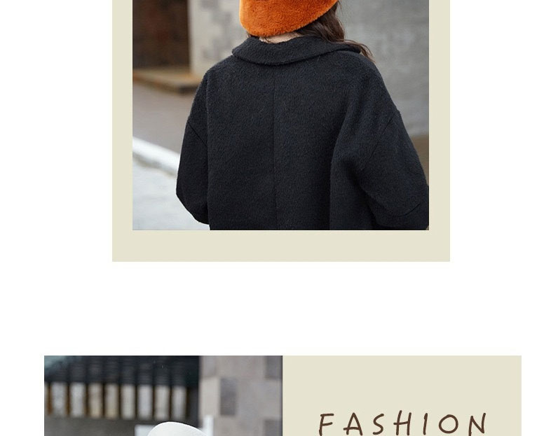 Fashion Plush Hat [dark Gray] Plush Flat Top Wide Brim Fisherman Hat,Beanies&Others