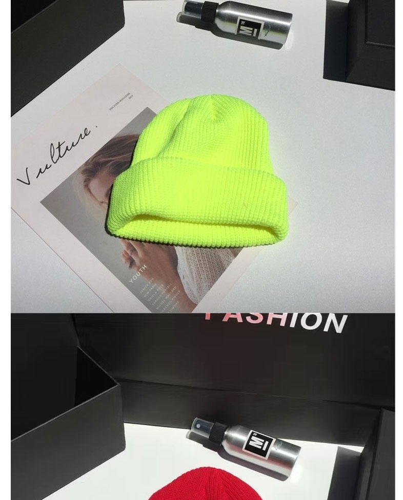 Fashion 【pink】 Dome Knitted Wool Toe Cap,Beanies&Others