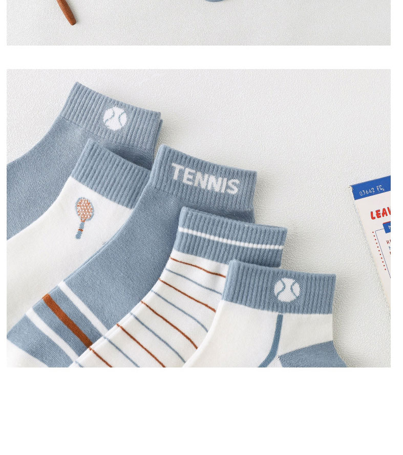 Fashion White Tennis Racket Tennis Racket Print Low Cut Socks,Fashion Socks