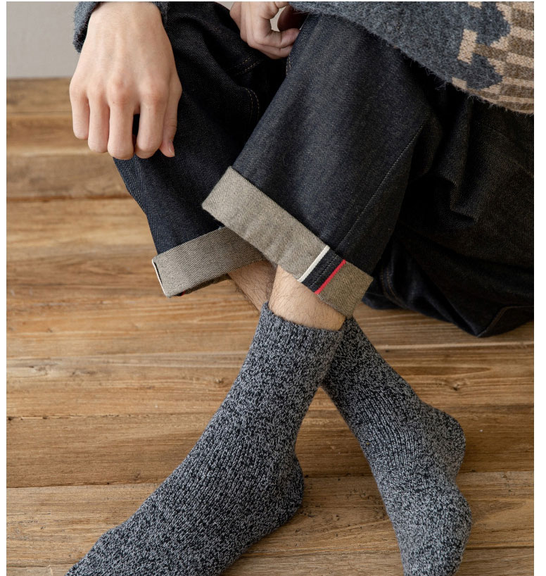 Fashion Coffee Wool Padded Tube Socks,Fashion Socks