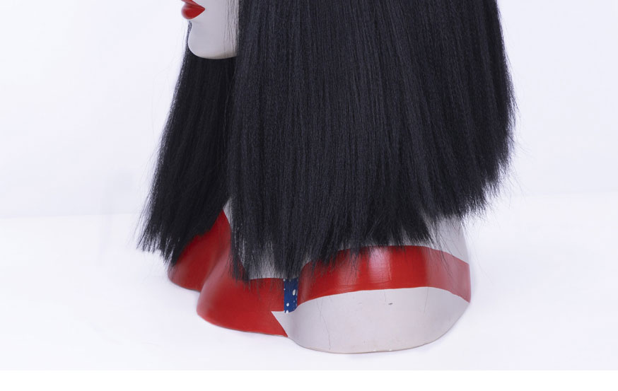 Fashion Photo Color Fluffy Long Straight Hair Wig Headgear,Wigs