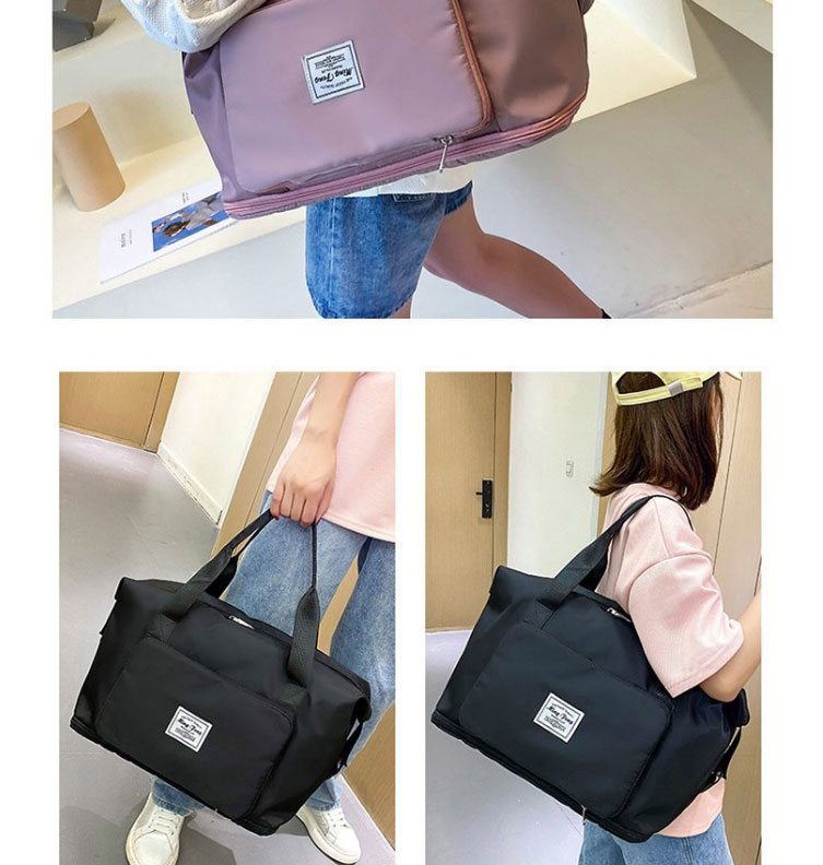 Fashion Neutral Gray Dry And Wet Separation Large-capacity Single Shoulder Bag,Messenger bags