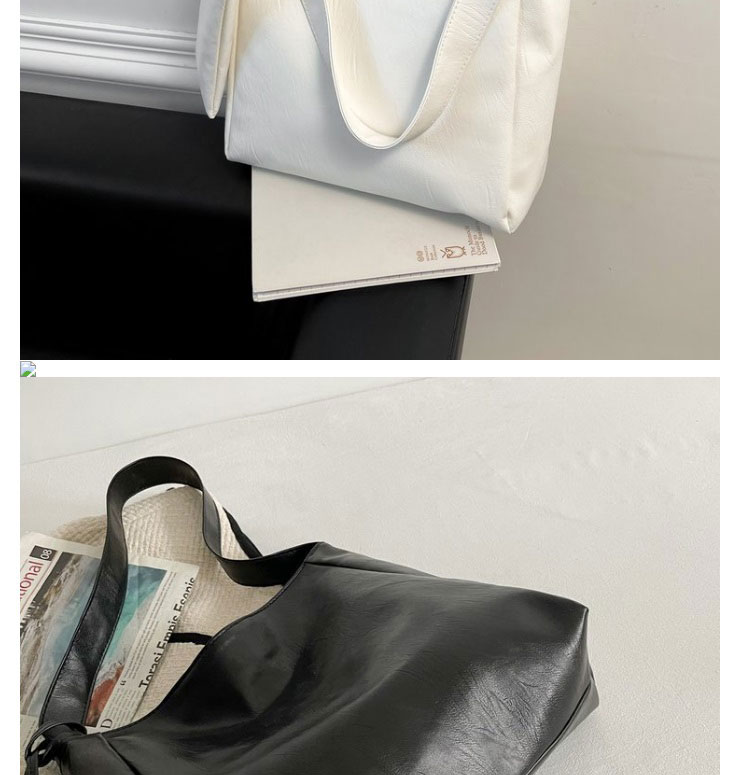 Fashion Long Shoulder Strap Black Large Capacity Soft Leather Shoulder Bag,Messenger bags