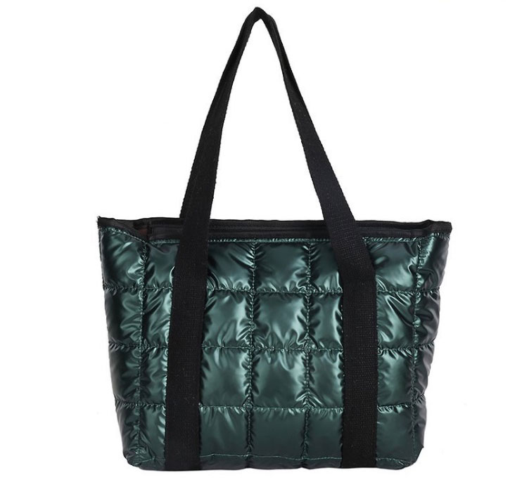 Fashion Green Large-capacity Nylon Laser Handbag,Handbags