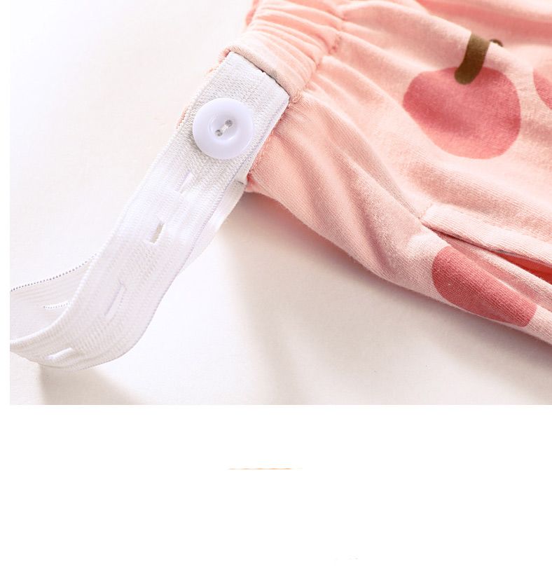 Fashion Light Purple Maternity Pajamas Set With Cotton Collar And Geometric Print,Kids Clothing