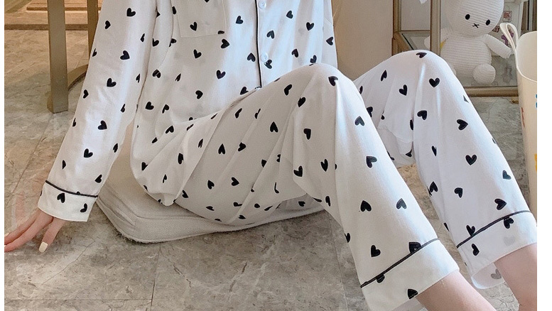 Fashion Bear Head Cotton Printed Long Sleeve Maternity Pajama Set,Kids Clothing