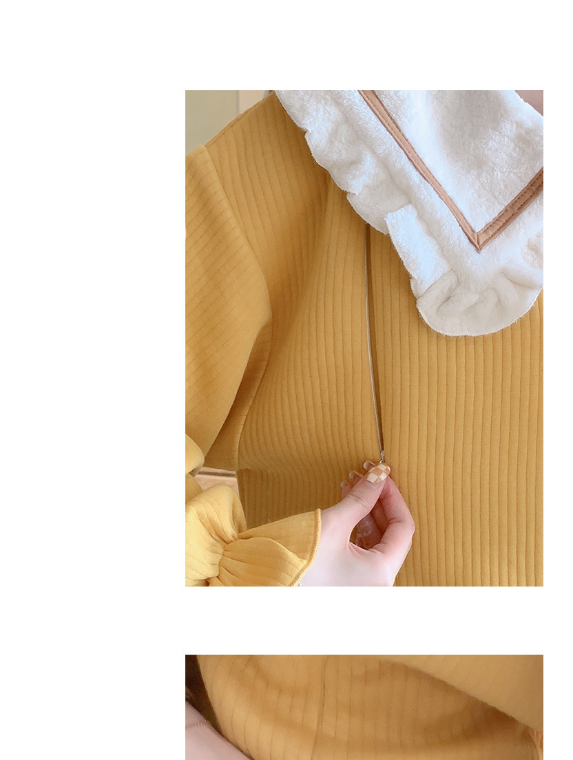 Fashion Clouds Air Cotton Geometric Print Maternity Pajamas Set,CURVE SLEEP & LOUNGE