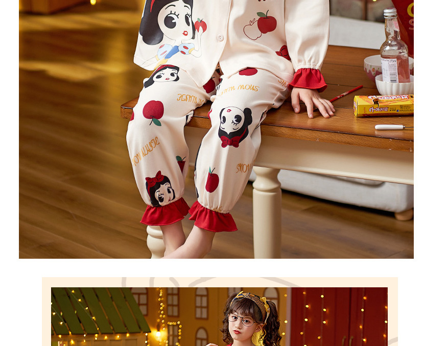 Fashion Fujiya (s-xl) Cotton Long Sleeve Cartoon Pajama Set,CURVE SLEEP & LOUNGE