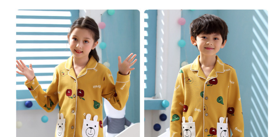 Fashion 9915 Tom Jerry (large Size) Cotton Geometric Print Embroidered Parent-child Pajamas Set,CURVE SLEEP & LOUNGE