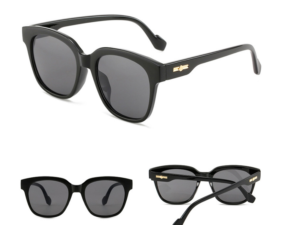 Fashion Powder Frame Double Tea Slices Full Frame Square Sunglasses,Women Sunglasses