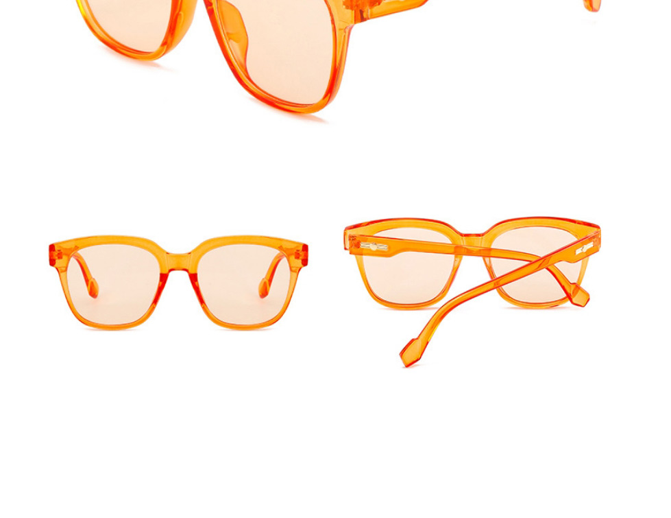 Fashion Claret Frame Double Gray Slices Full Frame Square Sunglasses,Women Sunglasses