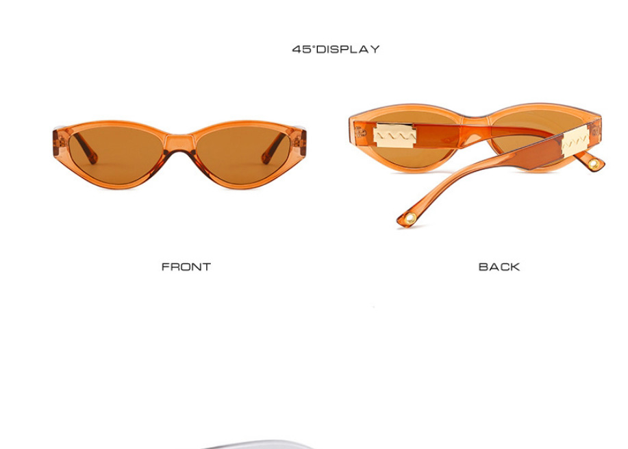 Fashion Tea Box Full Tea Slices Pc Cat Eye Sunglasses,Women Sunglasses