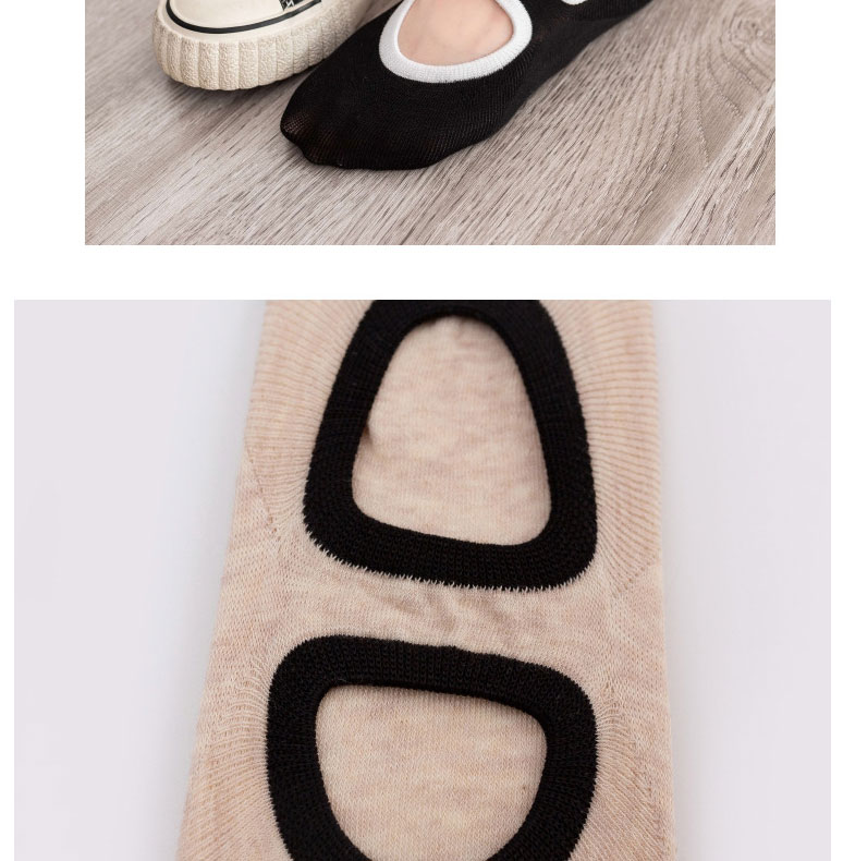 Fashion White Cotton Geometric Print Pump Socks,Fashion Socks