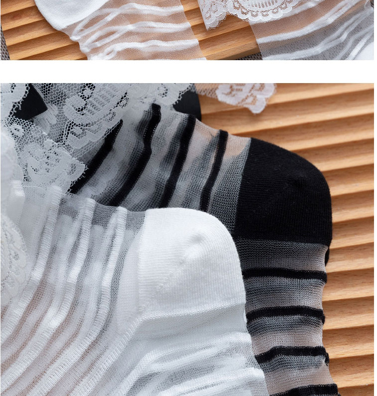 Fashion Bar Black Lace Lace Card Silk Bow Crystal Thin Socks,Fashion Socks