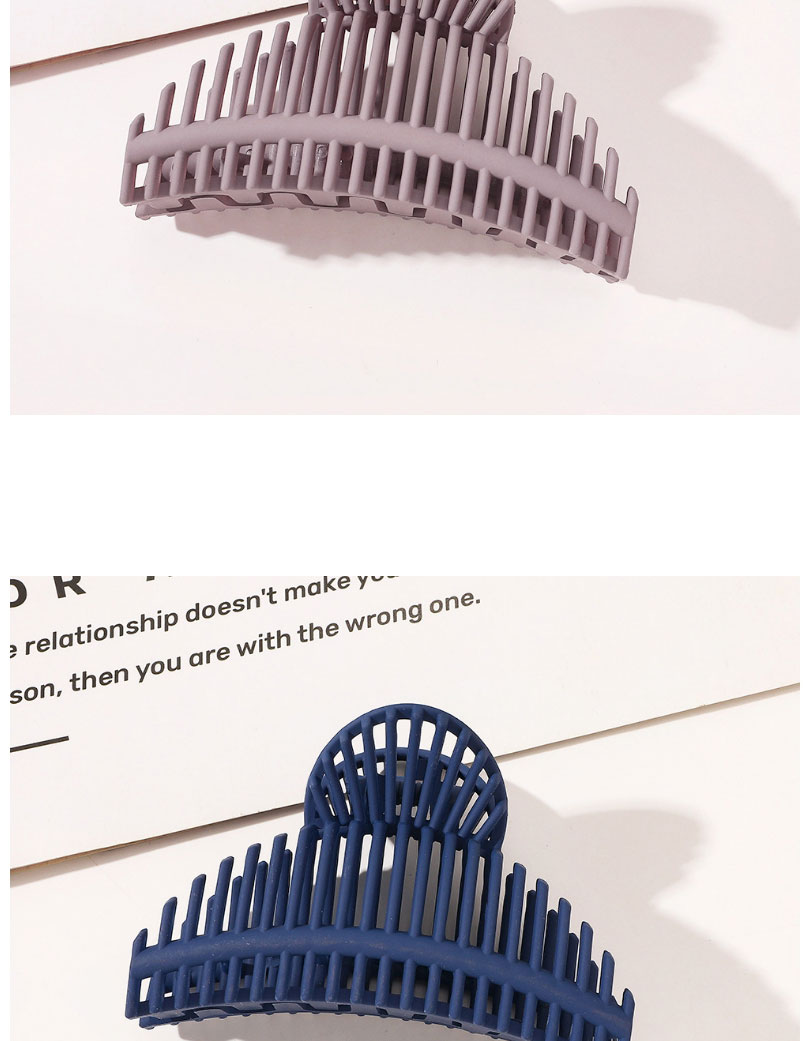 Fashion Sapphire Line Semicircle Gripping Clip,Hair Claws