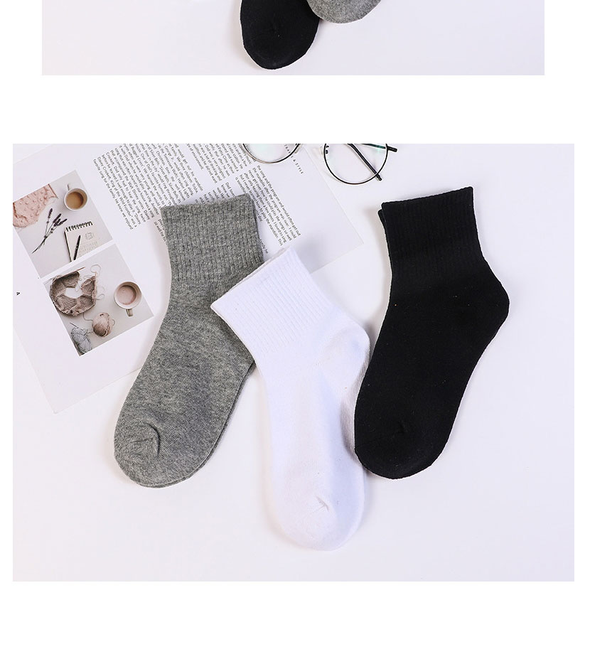 Fashion Grey Cotton Plain Short Boat Socks,Fashion Socks
