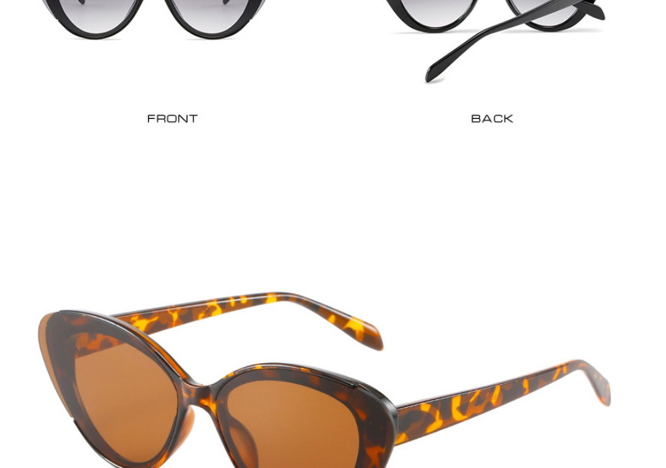Fashion White Frame Double Gray Sheet Pc Cat Eye Sunglasses,Women Sunglasses