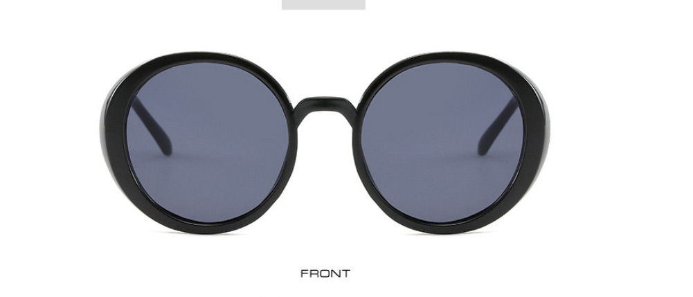Fashion Powder Frame Powder Metal Round Frame Sunglasses,Women Sunglasses