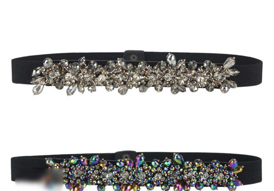Fashion Noble Purple Crystal Diamond Wide Band Belt,Wide belts