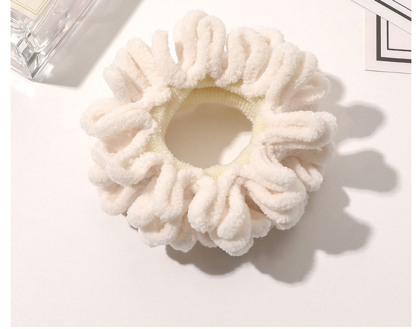 Fashion Milk Coffee Caterpillar Seamless Elastic Hair Loop,Hair Ring