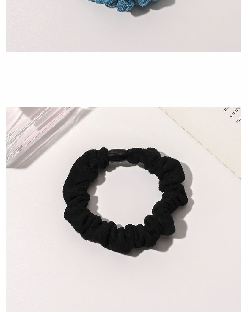 Fashion Yellow Suede Pleated Hair Tie,Hair Ring