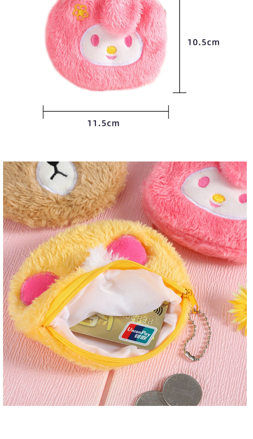 Fashion White Rabbit Cartoon Plush Bunny Children Coin Purse,Wallet