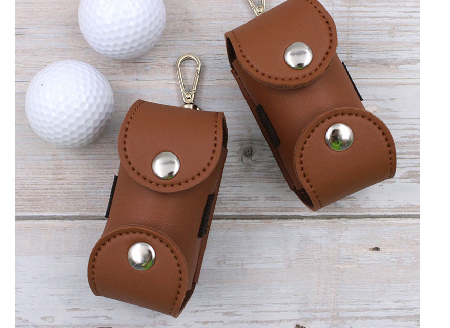 Fashion Green Leather Geometric Golf Bag,Household goods