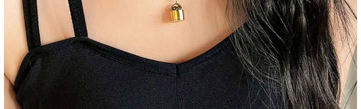 Fashion Gold Color Titanium Steel Auspicious Cloud Blessing Necklace,Necklaces