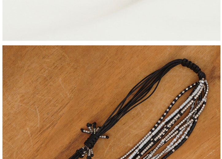 Fashion B Multi-layer Rice Beads Beaded Small Bracelet,Beaded Bracelet