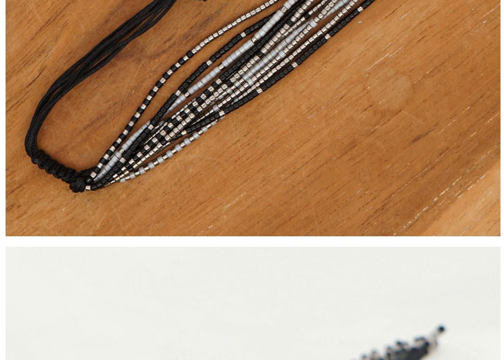 Fashion B Multi-layer Rice Beads Beaded Small Bracelet,Beaded Bracelet