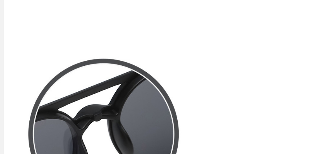 Fashion T2218 (tr Frame) Geometric Magnetic Sunglasses Lens Set,Glasses Accessories