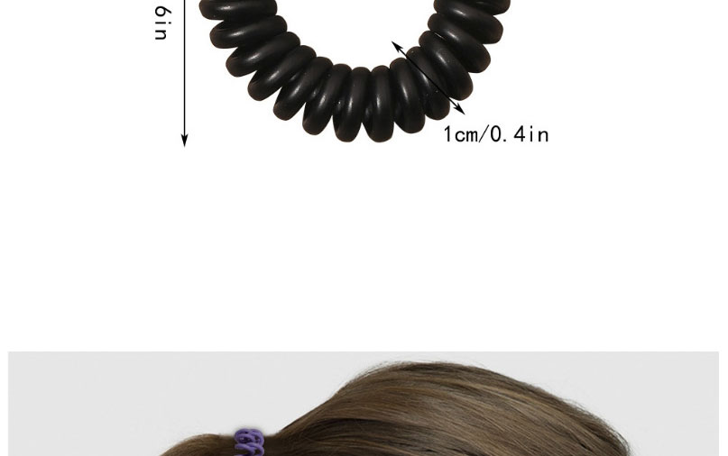 Fashion Fruit Green High Elastic Frosted Small Telephone Ring,Hair Ring