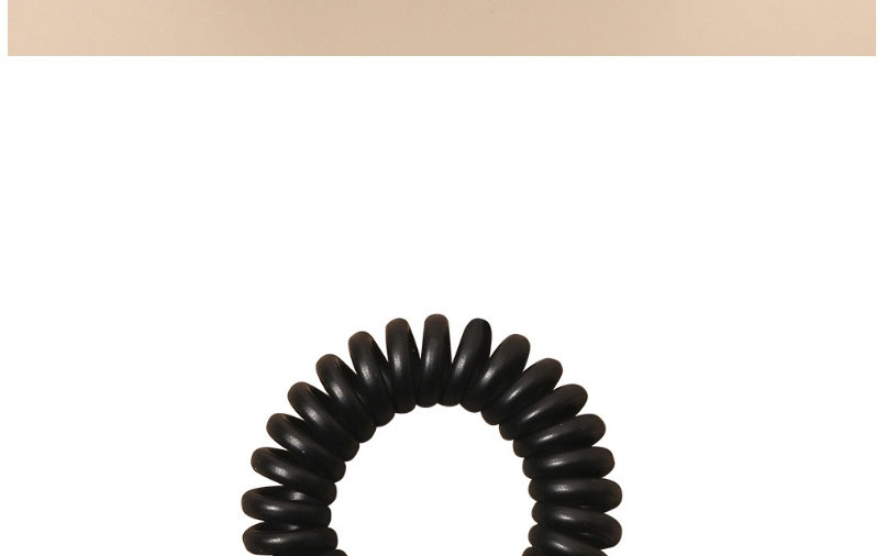 Fashion Yellow High Elastic Frosted Small Telephone Ring,Hair Ring