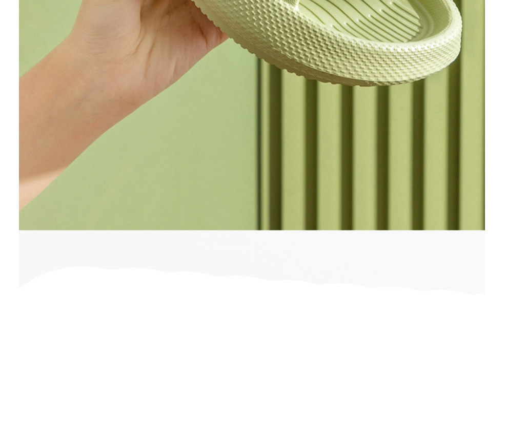 Fashion Light Green Eva Household Non-slip Slippers,Slippers