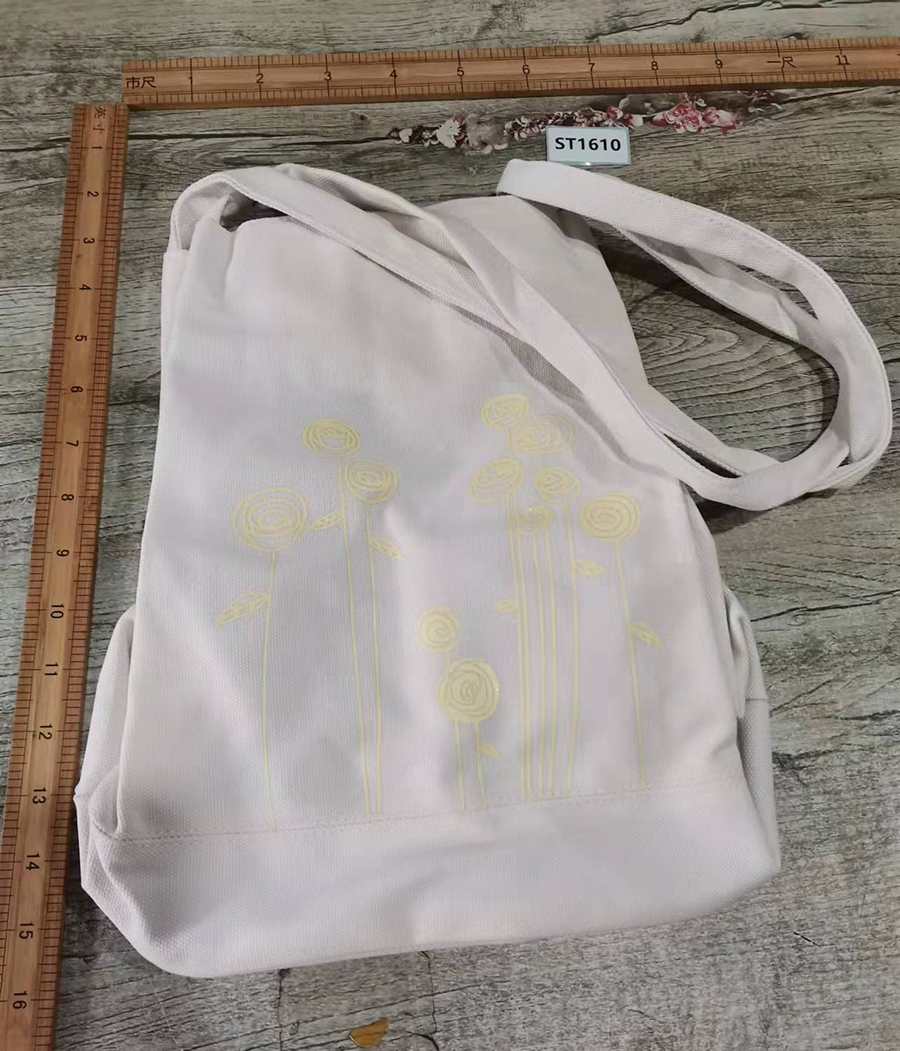 Fashion White Canvas Print Shoulder Bag,Messenger bags