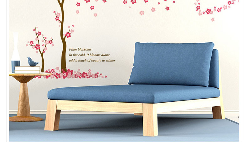 Fashion 60*90cm Pvc Plum Blossom Wall Stickers,Home Decor