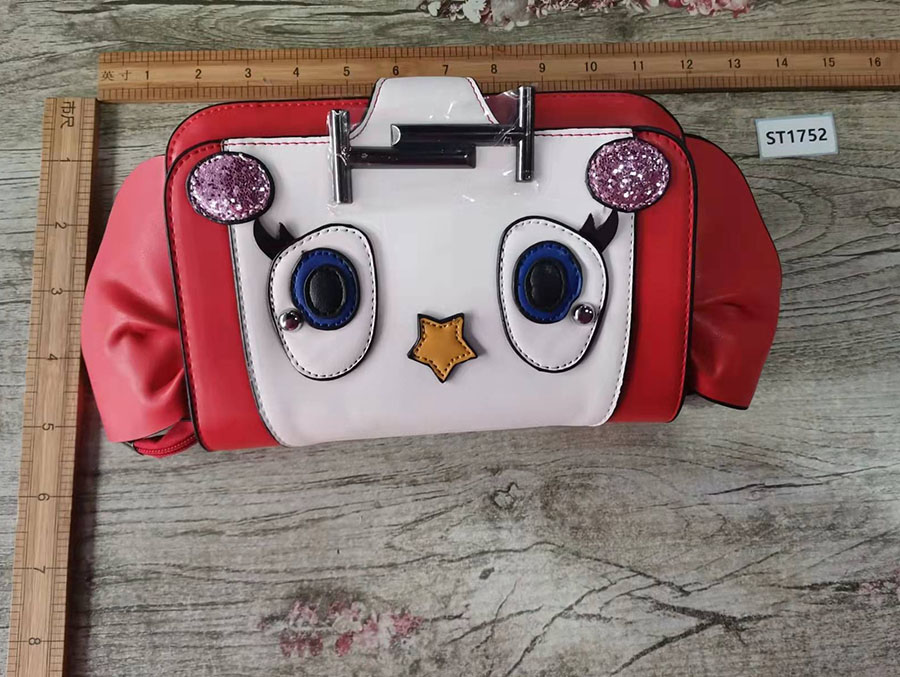 Fashion Red Pu Cartoon Messenger Bag,Shoulder bags