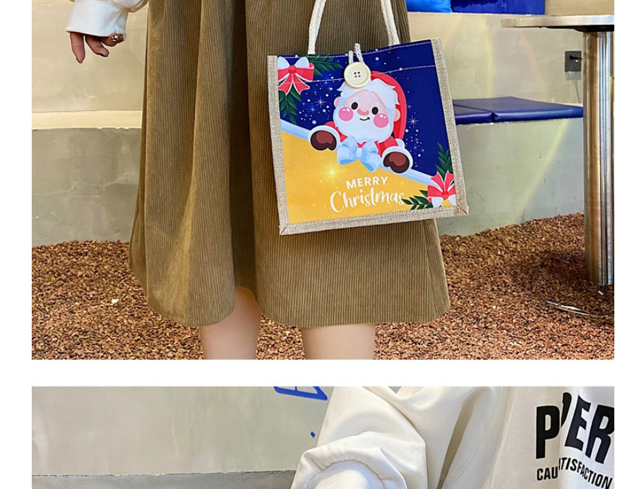 Fashion Section Four Canvas Straw Woven Cotton And Linen Printed Tote Bag,Handbags
