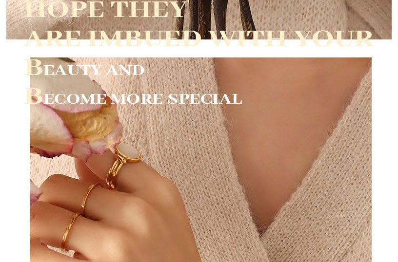 Fashion Gold Color Titanium Steel Hollow Chrysanthemum Open Bracelet,Bracelets