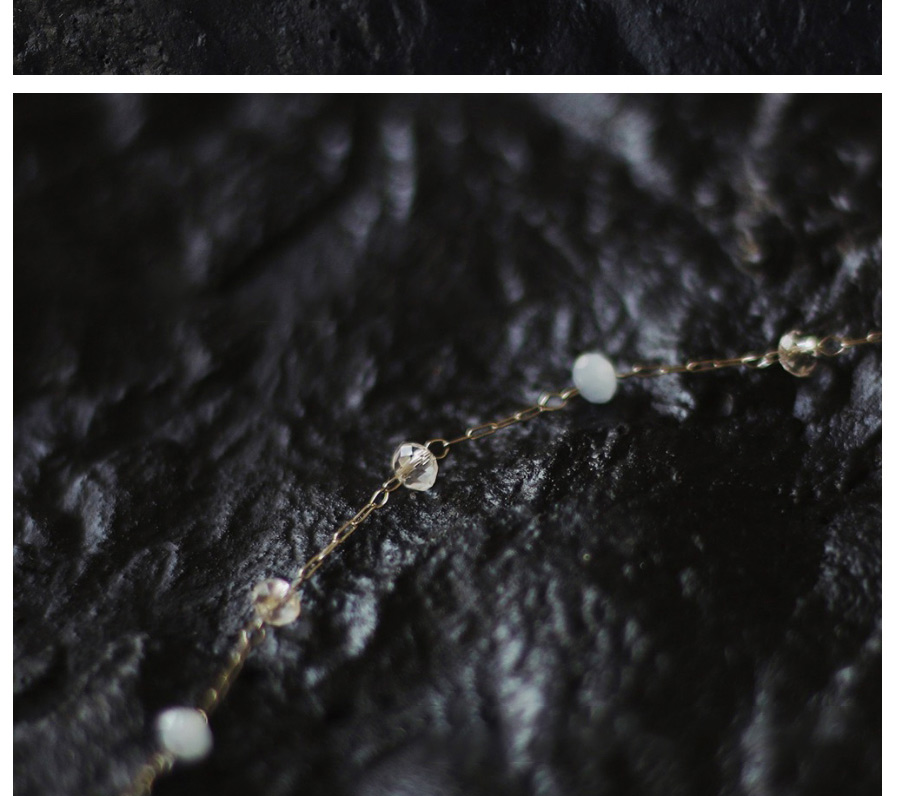 Fashion Silver Color Titanium Steel Geometric Moon Necklace,Necklaces