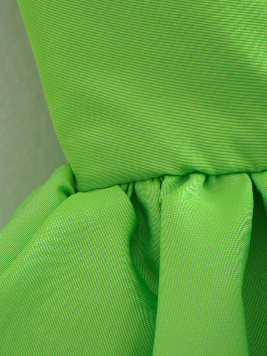 Fashion Green Geometric Lace Hem Top,Tank Tops & Camis