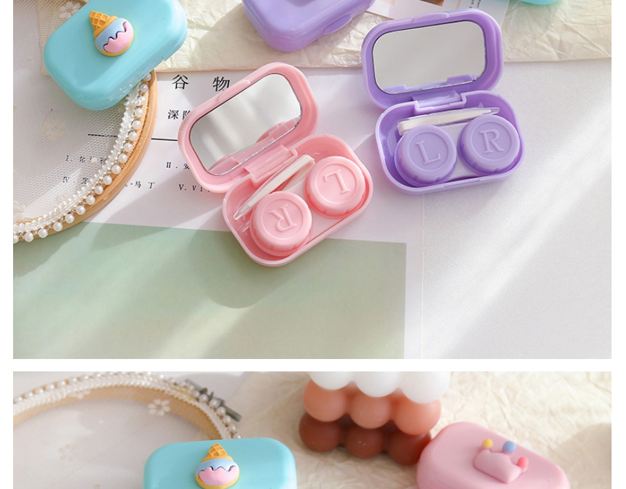 Fashion Cute Claws Plastic Cartoon Portable Contact Lens Case,Contact Lens Box