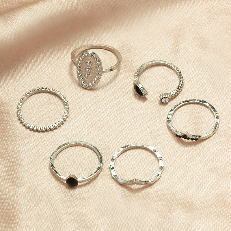 Fashion Main Image Alloy Geometric Ring Set,Jewelry Sets