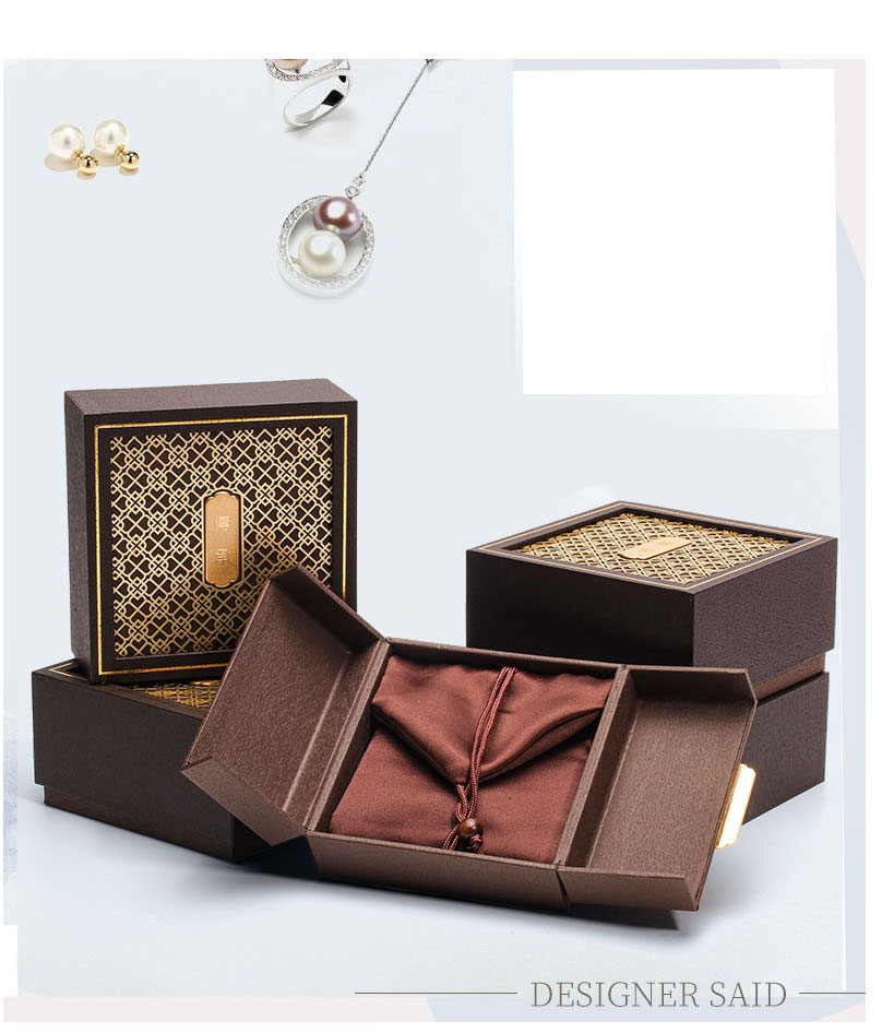 Fashion Tassel - Big Red Ancient Gold Bracelet Box,Jewelry Packaging & Displays