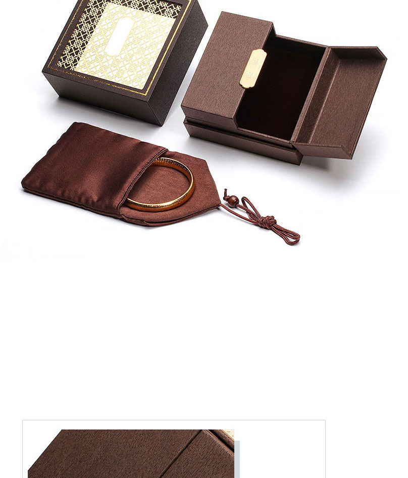 Fashion Tassel - Big Red Ancient Gold Bracelet Box,Jewelry Packaging & Displays