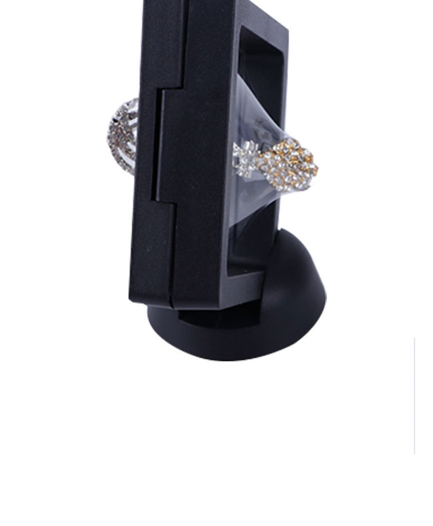 Fashion Black 5*5*2 Without Base Pe Suspension Ring Earring Storage Box,Jewelry Packaging & Displays