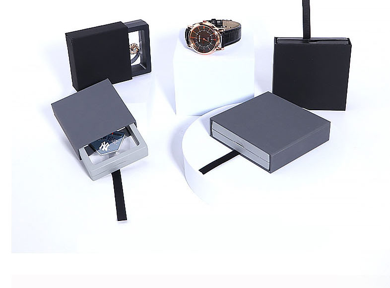 Fashion Big Red Drawer Box 7*7cm Pe Suspension Storage Film Box,Jewelry Packaging & Displays