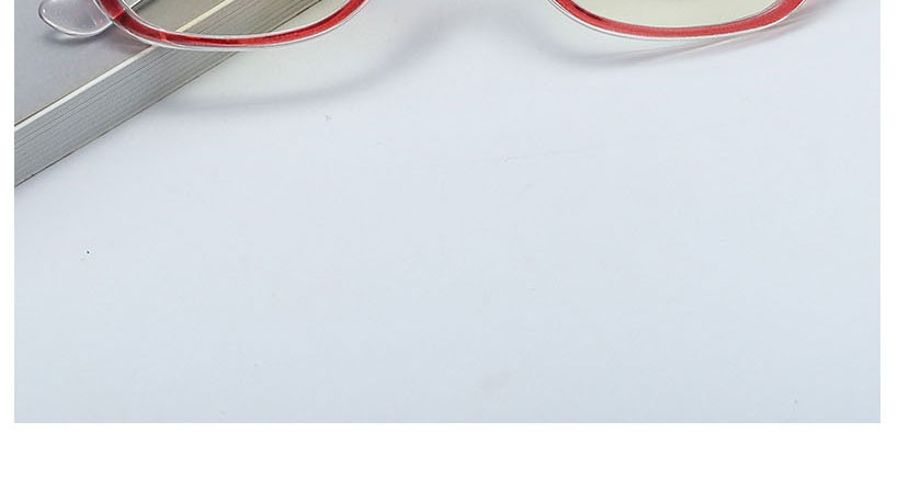 Fashion Red/anti-blue Light Cp Ferrule Flat Glasses Frame,Fashion Glasses