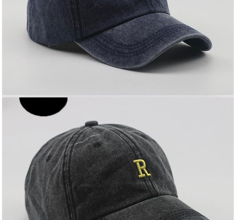 Fashion Coffee Cotton Letter Embroidered Baseball Cap,Baseball Caps