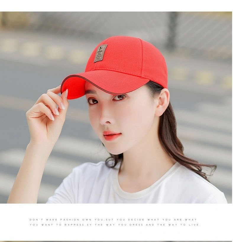 Fashion Dark Grey Cotton Label Baseball Cap,Baseball Caps